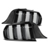 AlphaRex 15-23 Ford Mustang NOVA-Series Prismatic LED Tail Lights Black-Clear - 655020 Photo - Primary