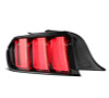 AlphaRex 15-23 Ford Mustang NOVA-Series Prismatic LED Tail Lights Black-Clear - 655020 User 3