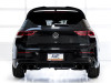 AWE MK8 Volkswagen Golf R 3in Track Edition Quad Exhaust - Diamond Black Tips - 3020-43658 Photo - Mounted
