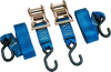 BikeMaster 2x84in Ratchet Tiedown Pair - Blue - 100578 Photo - Primary