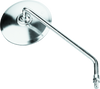 BikeMaster Round Mirror 10mm Left - Stainless - 600071 Photo - Primary