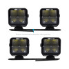 Borne Off-Road 21+ Bronco Light Pods 4pc Ditch 3x3 Flood - BNLT-BR-21-DT4F Photo - Primary