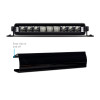 Borne Off-Road Light Bar Cover Single Row 10in Black - BNLT-COV-SS10BK Photo - Primary