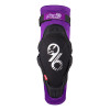 EVS Slayco96 Knee Guard Pair Purple/Black - Youth - SLAY96K-Y User 1