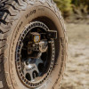 KC HiLiTES 21-24 Ford Bronco Spare Tire Carrier Light Mount w/ M12x1.5 Lug Nuts - 7477 Photo - lifestyle view