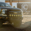 KC HiLiTES 2017+ Ford Super Duty Gravity LED Pro6 7-Light Bar Kit - Front Bumper - 91346 Photo - lifestyle view