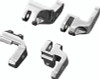 Kuryakyn Floorboard Relocator Brackets 17-23 Touring Chrome - 4588 Photo - Primary