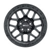 Weld Off-Road W105 17X9.0 Cinch 5X114.3 5X127 ET00 BS5.00 Gloss Black MIL 78.1 - W10579026500 Photo - Primary