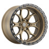 Weld Off-Road W106 20X9 Ledge 6X139.7 ET00 BS5.00 Satin Bronze / Black Ring 106.1 - W10609084500 Photo - Primary
