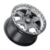 Weld S909 20x9.5 Ventura 6 Beadlock 6x127 ET35 BS6.625 Gloss BLK MIL DIA 78.1 - S90909581P35 User 1