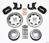Wilwood Forged Dynalite P/S Rear Kit Drilled Rotor Mopar/Dana 2.36in Off w/Snap Ring Brng - 140-5591-BD Photo - Primary