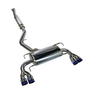 Remark 08-14 Subaru WRX STi GR Hatch Sports Touring Cat-Back Exhaust - Burnt Quad Tips (Resonated) - RK-C2076S-02T User 1