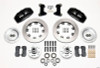 Wilwood Dynapro 6 Front Hub Kit 12.19in 74-80 Pinto/Mustang II Disc Spindle only - 140-10742 Photo - Primary