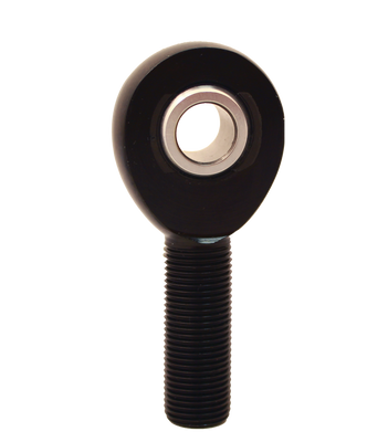 QA1 A Series Endura Rod End - Male/Left Hand - .5in Bore x 5/8-18 - Black Aluminum - AML8-10BK Photo - Primary