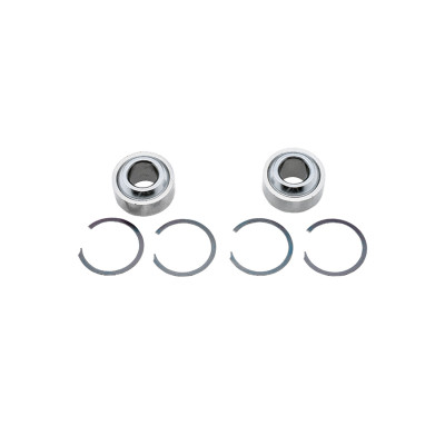 QA1 SIB Series Bearing Kit w/Snap Rings - .500in ID x .625in Wide - Heat Treated Chrome Plated S.S. - SIB8-101PK Photo - Primary