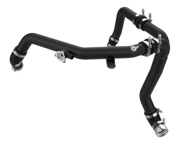 Afe fits 21-22 Ford Bronco V6-2.7Ltt BladeRunner Alum Hot Charge Pipe - Black - 46-20588-B Photo - Primary