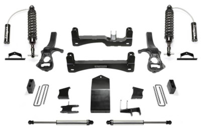 Fabtech K1174DL 4" Lift Kit with Dirt Logic Remote Reservoir Shocks NEW Photo - Primary