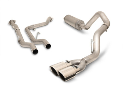 Gibson 2022 Toyota Tundra 3.5L-T V6 5.5ft bed 2.5in Cat-Back Dual Sport Exhaust - Stainless - 67104 Photo - Primary