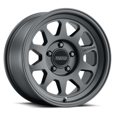 Method MR316 17x8.0 25mm Offset 5x5 71.5mm CB Matte Black Wheel - MR31678050525 Photo - Primary