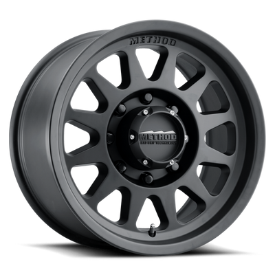 Method MR704 HD 17x9 18mm Offset 8x180 130.81mm CB Matte Black Wheel - MR70479088518H Photo - Primary