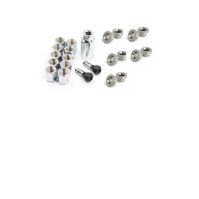 Race Star 5/8in Stud Lug Hole Insert w/ 5/8in Open 60 Deg Conical Seat Lugs (Set of 10) - 602-5838-10 User 1