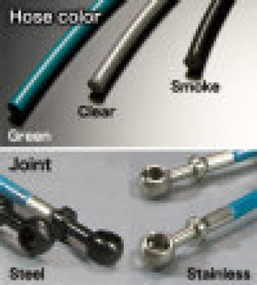 Project Mu Suzuki Cappuccino Stainless Steel Clear Teflon Brake Lines - BLS-001BC User 1