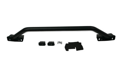 DV8 Offroad fits 2021-2022 Ford Bronco (Not For Factory Plastic Bumper) Factory Bumper Bull Bar - Black - LBBR-06 Photo - Primary