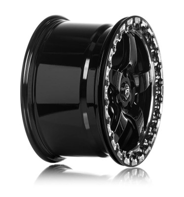 Forgestar F00170071P00 D5 Drag Beadlock 17"x10" Wheel - Gloss Black Machined NEW User 1