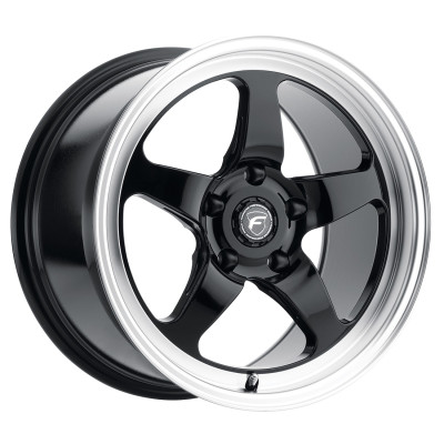 Forgestar F09170088P38 D5 Drag 17"x10" Wheel - Gloss Black Machined NEW Photo - Primary
