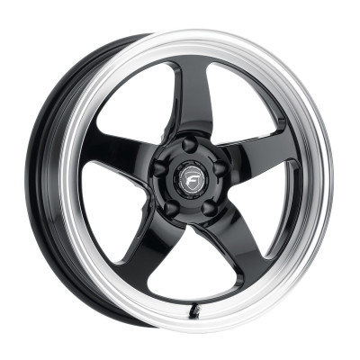 Forgestar F0917C067N21 D5 Drag 17"x5" Wheel - Gloss Black Machined NEW Photo - Primary