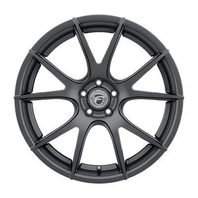 Forgestar CF5V 19x11 / 6x114.3 BP / ET43 / 7.7in BS Satin Black Wheel - F22291176P43 Photo - Primary