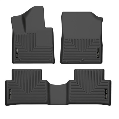 Husky Liners 95841 Weatherbeater Front & 2nd Seat Floor Liners For Sorento NEW Photo - Primary