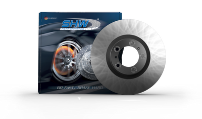 SHW 17-20 Porsche Panamera 4 3.0L w/Black Caliper w/o Ceramic Brake Left Front Smooth MB Brake Rotor - PFL39735 Photo - Primary