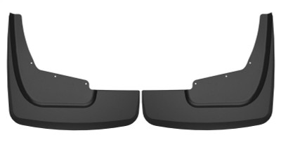 Husky Liners 20-22 GMC Sierra 3500 HD Dually Rear Mud Guards - Black - 57671 Photo - Primary