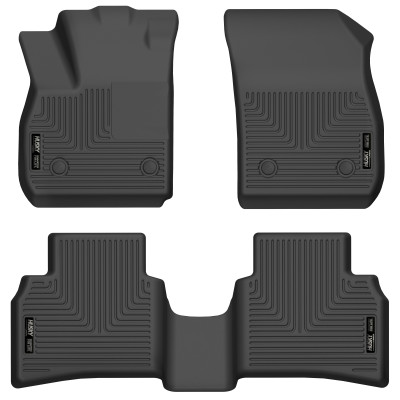 Husky Liners 21-22 Buick Envision Weatherbeater Black Front & 2nd Seat Floor Liners - 95201 Photo - Primary