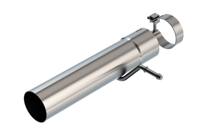 Borla 20-22 Chevrolet/GMC Silverado/Sierra 6.6L T-304 Stainless Steel Extension Pipe - Brushed - 60713 Photo - Primary