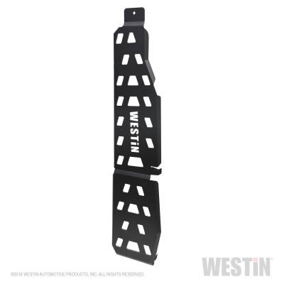Westin 18-22 Jeep Wrangler JLU 4dr. (Excl. 4xe) Gas Tank Skid Plate - Tex. Blk - 42-21115 Photo - Primary