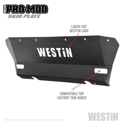 Westin 15-20 Chevrolet Colorado Pro-Mod Skid Plate - Tex. Blk - 58-71155 Photo - Primary