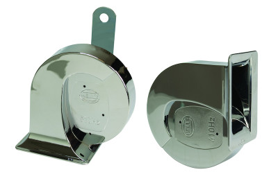 Hella Horn Kit Bx Chrome Trumpet 12V Univ - 007728883 Photo - Primary