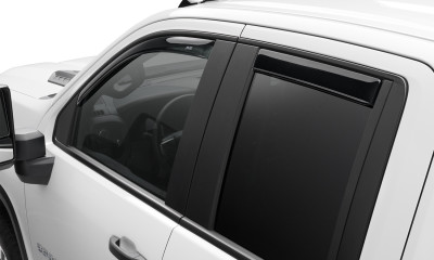AVS 17-22 Mazda CX-5 In-Channel Ventvisor Front & Rear Window Deflectors 4pc - Smoke - 194702 Photo - Primary