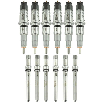 Industrial Injection 07.5-12 Cummins 6.7L Reman Stock Injector Pack w/ Connecting Tubes - Set of 6 - 21D303 User 1