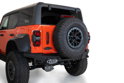 Addictive Desert Designs 22-23 Ford Bronco Raptor Rock Fighter Rear Bumper - R26012NA0103 Photo - Primary