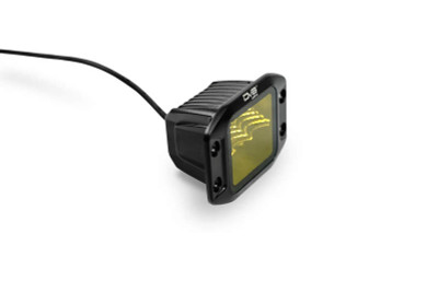 DV8 3-Inch Elite Series LED Amber Flush Mount Pod Light - BE3FMW40W-A Photo - Primary