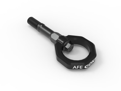 aFe Control Rear Tow Hook (Black) - 450-401015-B Photo - Primary