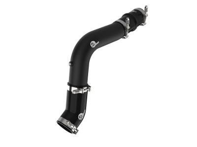 aFe 19-23 RAM Diesel L6-6.7L BladeRunner 3.5 IN Aluminum Hot Charge Pipe - Black - 46-20618-B Photo - Primary