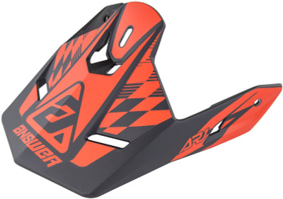 Answer AR1 Sweep Visor Black/RedYouth - 442934 User 1