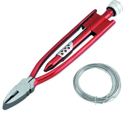 BikeMaster 9in Safety Wire Pliers w/ Wire - 151568 Photo - Primary