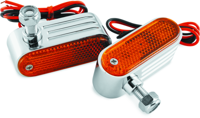BikeMaster Marker/Side Lights 5/16in Mount Dual Bulb Amber - 410653 Photo - Primary