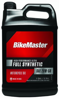 BikeMaster 20W50 Full Synthetic Oil - Gallon - 532326 Photo - Primary