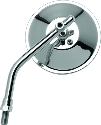 BikeMaster 4in Adjustable Round Mirror 10mm - Each - Chrome - 600800 Photo - Primary